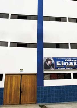 Fachada del Colegio sede Lince